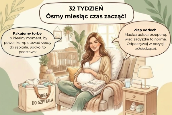 32 Objawy ciąży i Twoje samopoczucie